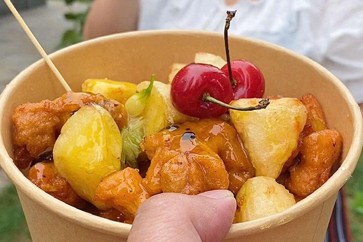 掌握水果炸雞配方，輕松制作爆款小吃！