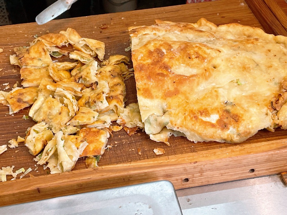 香蔥大餅撒料秘制撒料？層層酥香全靠調(diào)味，這樣做出人人夸的好餅！